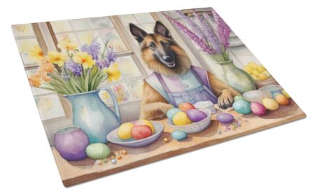 NEW Decorating Easter Belgian Tervuren Glass Cutting Board Decorative Tempered Glass Kitchen Cutting and Serving Board Large Size Chopping Board