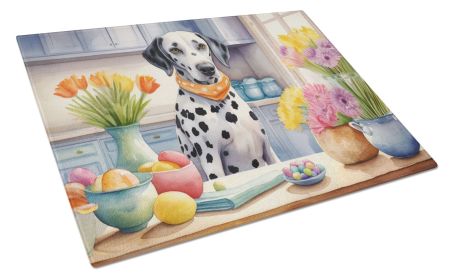 NEW Decorating Easter Dalmatian Glass Cutting Board Decorative Tempered Glass Kitchen Cutting and Serving Board Large Size Chopping Board